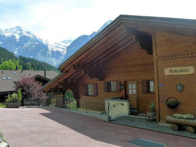 Ferienwohnung Chalet Aphrodite Ost Grindelwald Exterior foto